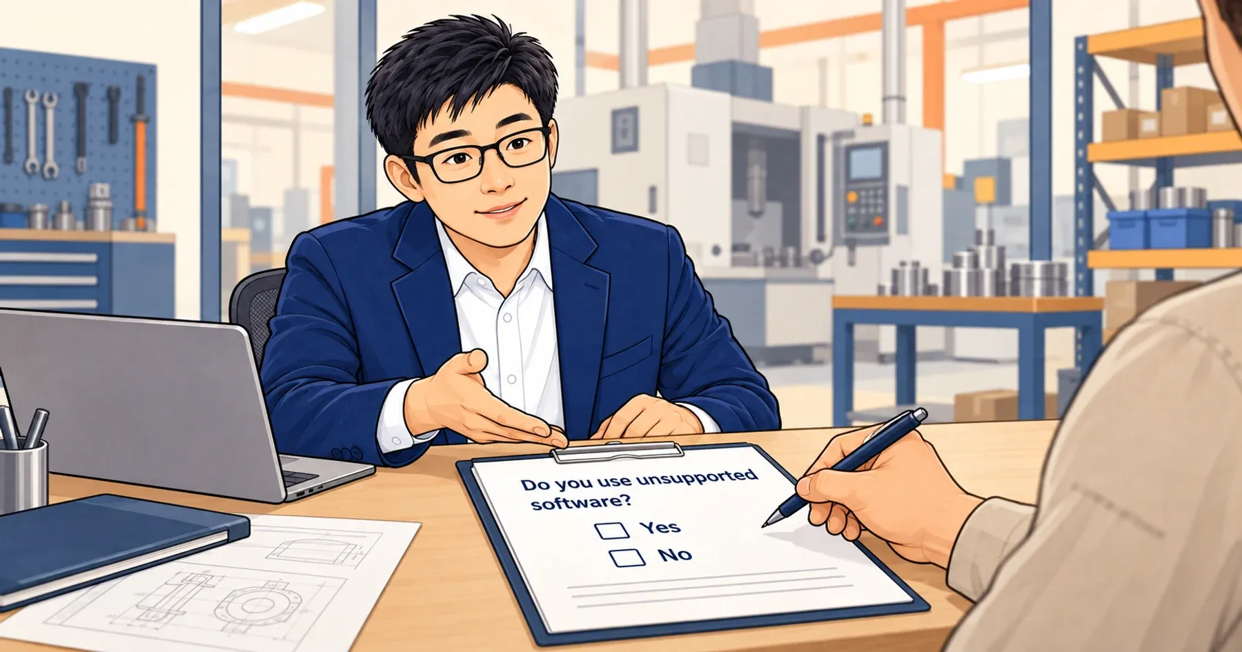 Illustration comparing cybersecurity grants with free help for small businesses in 2026