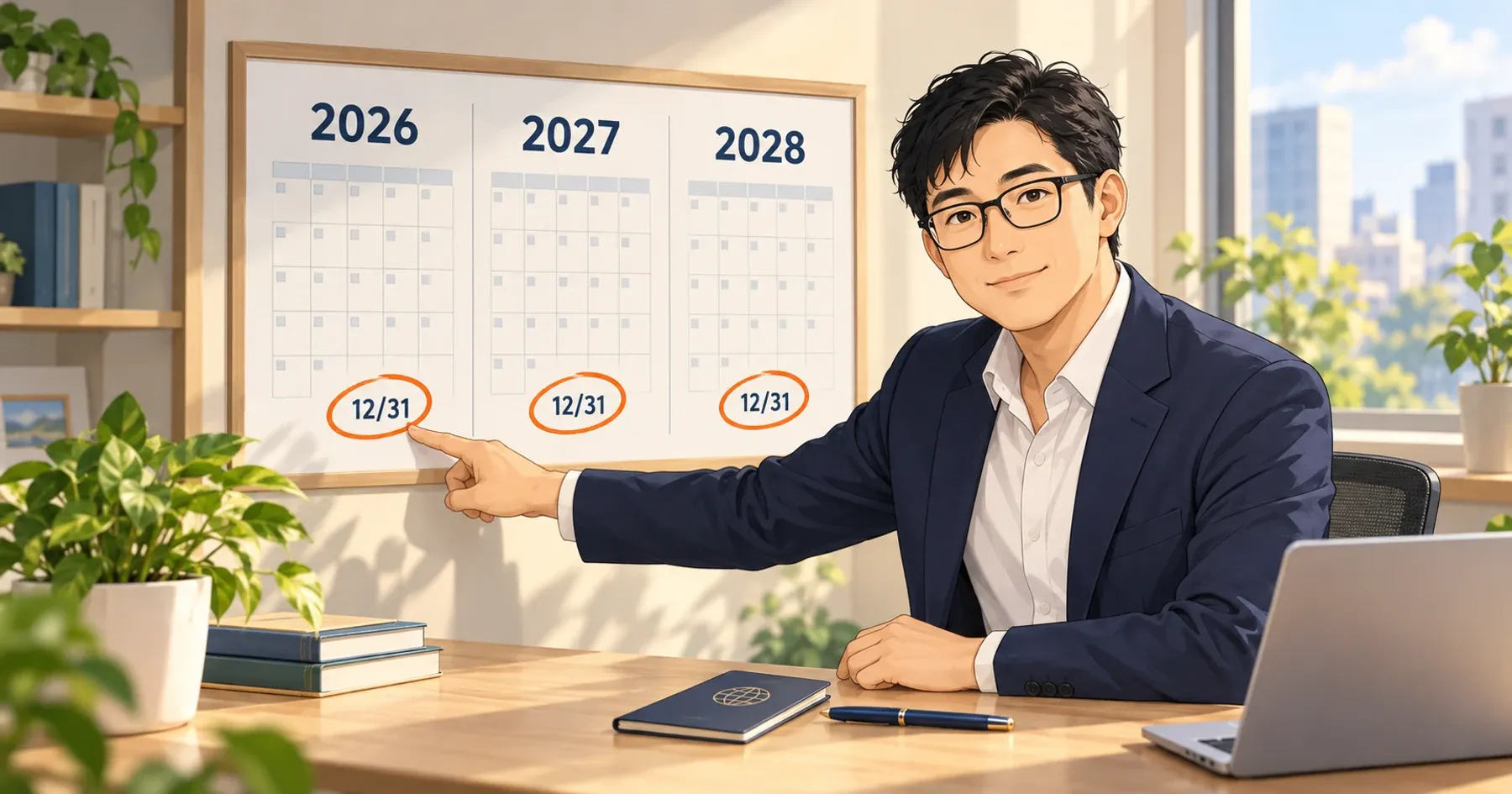 Illustration of Jeensuk Yang of ATATAKAI Digital explaining the PHP end-of-life calendar for 2026 to 2028